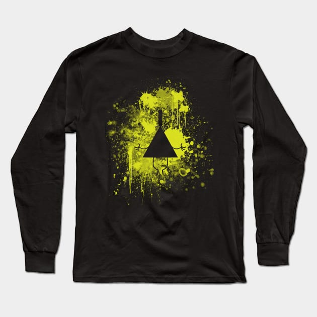 Gravity Falls - Bill Long Sleeve T-Shirt by Trannes